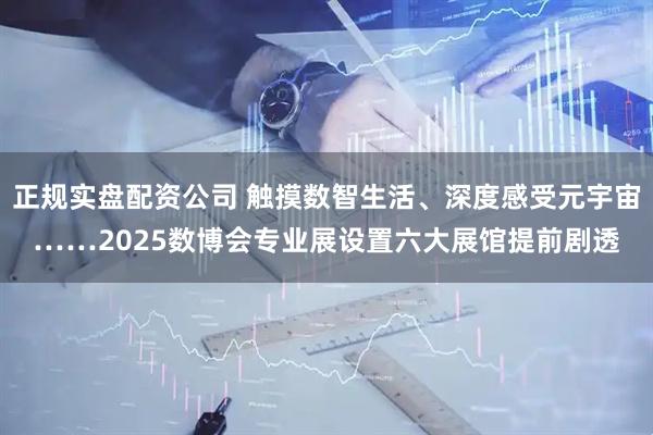 正规实盘配资公司 触摸数智生活、深度感受元宇宙……2025数博会专业展设置六大展馆提前剧透