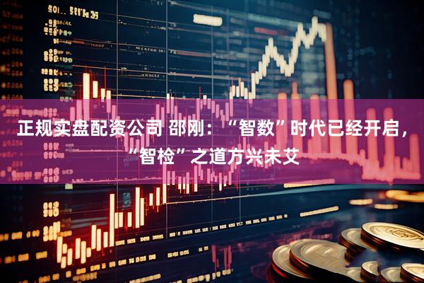 正规实盘配资公司 邵刚：“智数”时代已经开启，“智检”之道方兴未艾